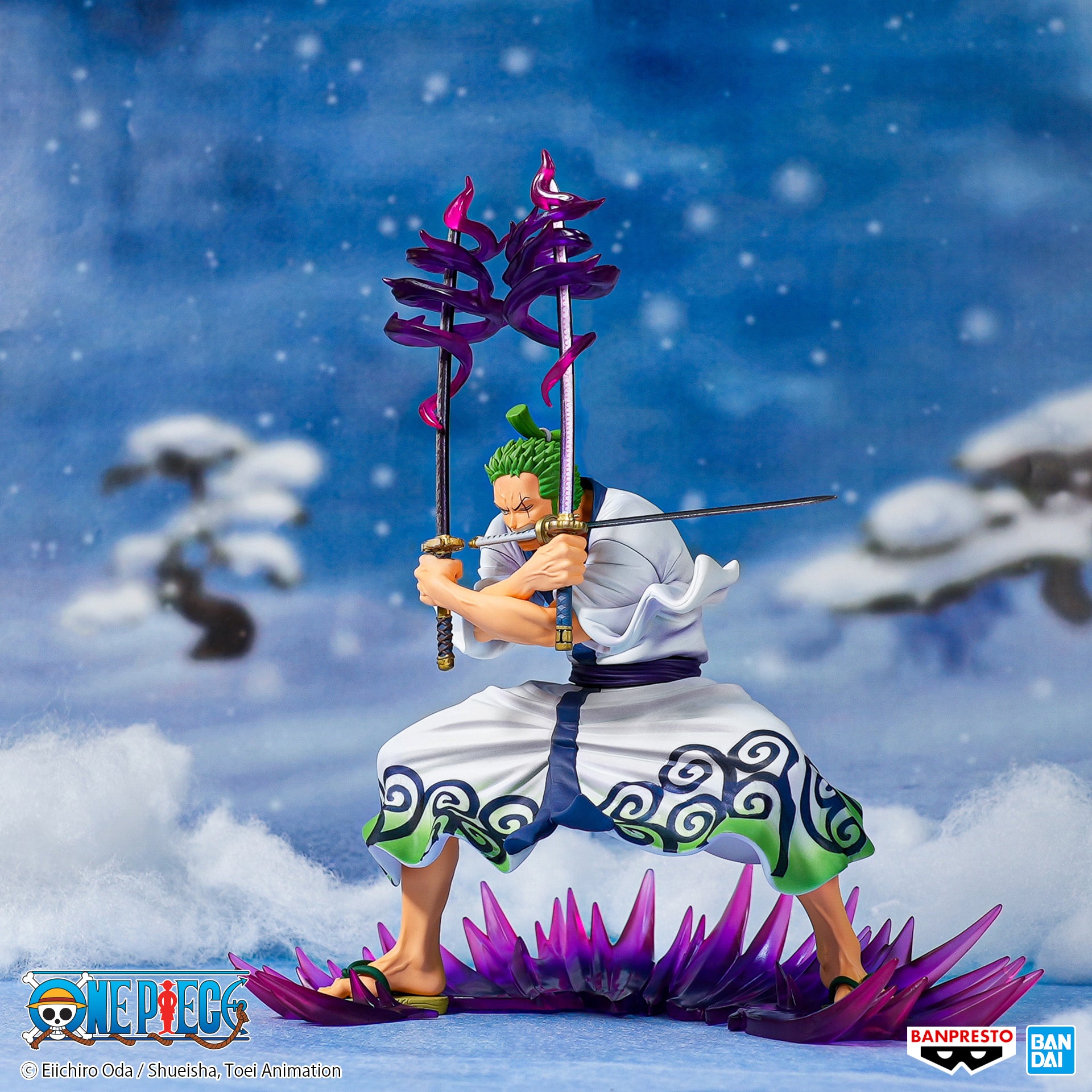 ONE PIECE SPECIAL ZORO JURO DXF FIGURE