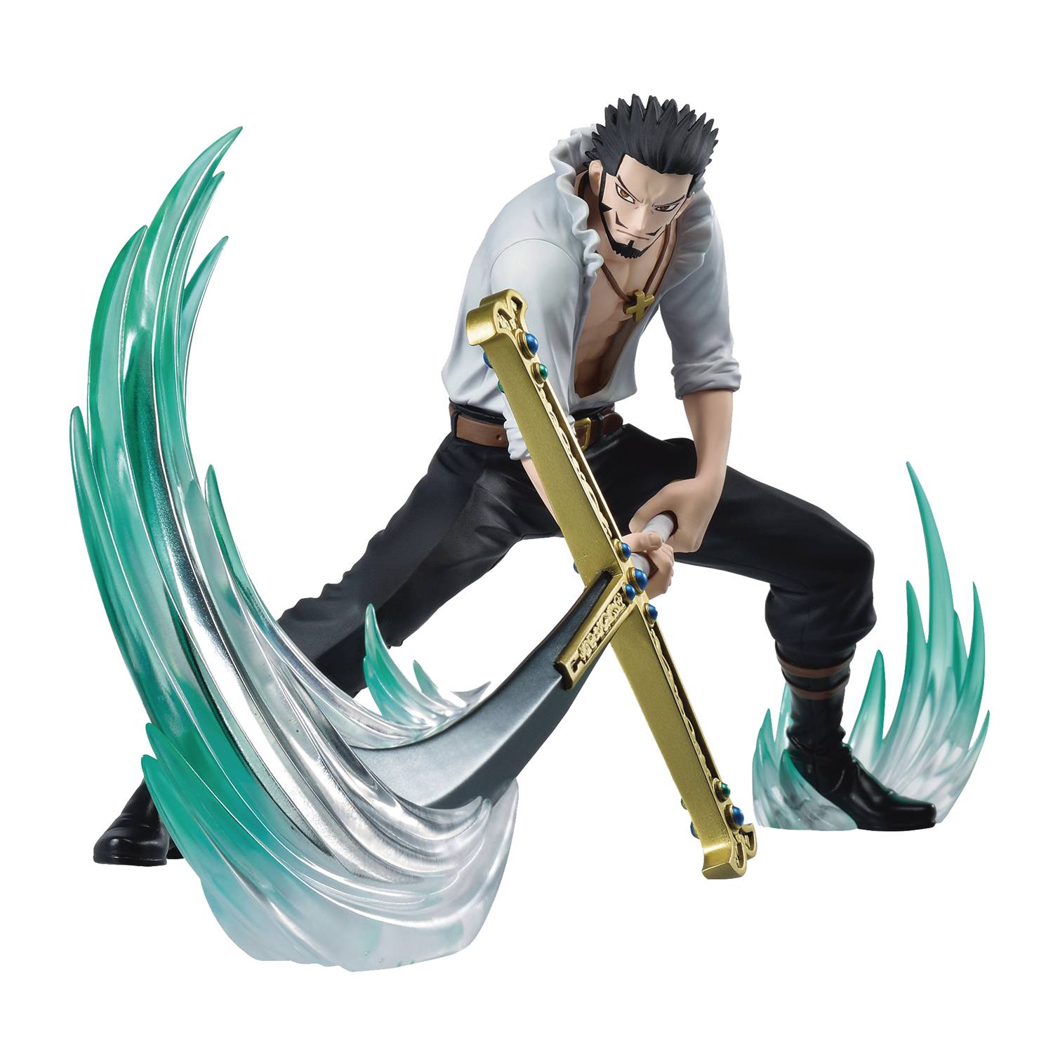 ONE PIECE SPECIAL DRACULE MIHAWK DXF FIGURE